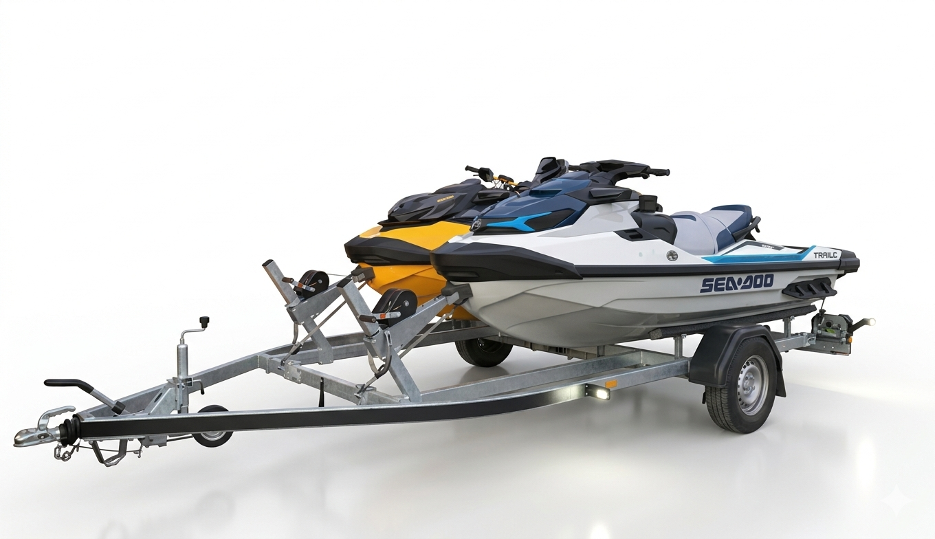 Jetski-Anhänger Doppel BRENDERUP