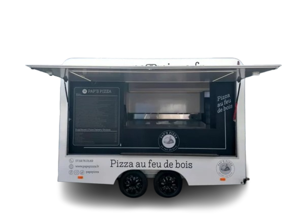 Pizzaanhänger FOODTRUCK 360
