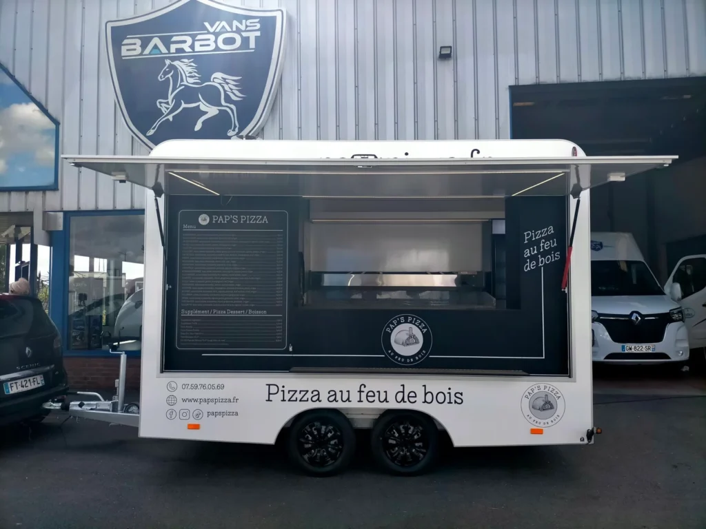 Pizzaanhänger FOODTRUCK 360
