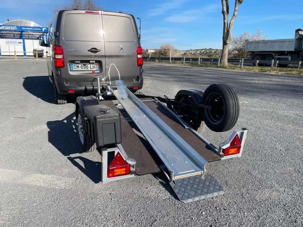 Motorradanhänger 2,50 m / 600 kg TYPE-TOP