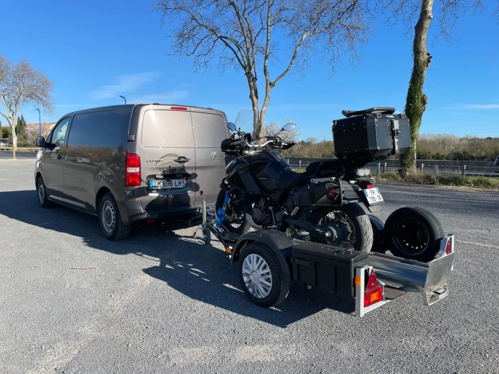 Motorradanhänger 2,50 m / 600 kg TYPE-TOP