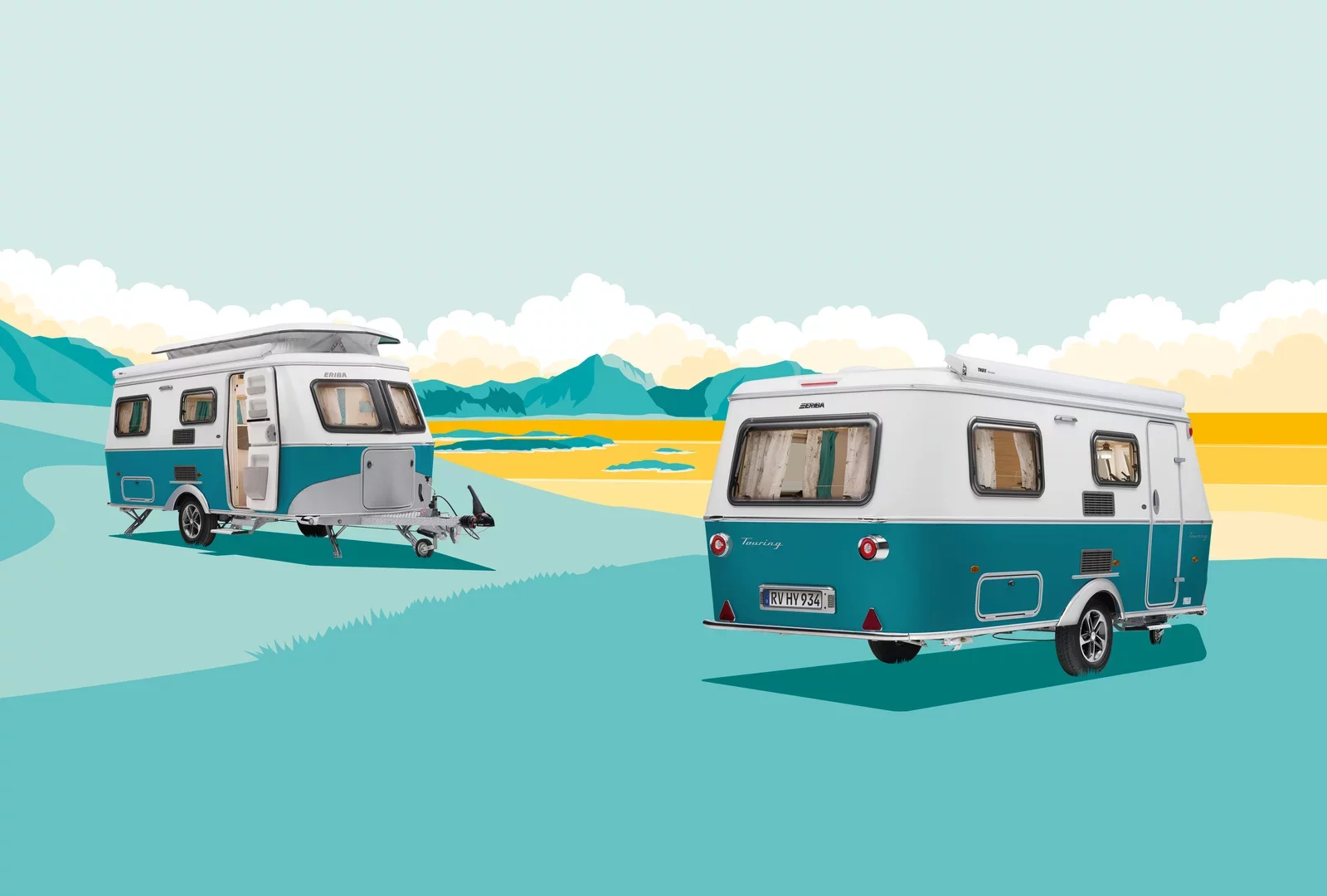 ERIBA Touring 540 Caravan kaufen