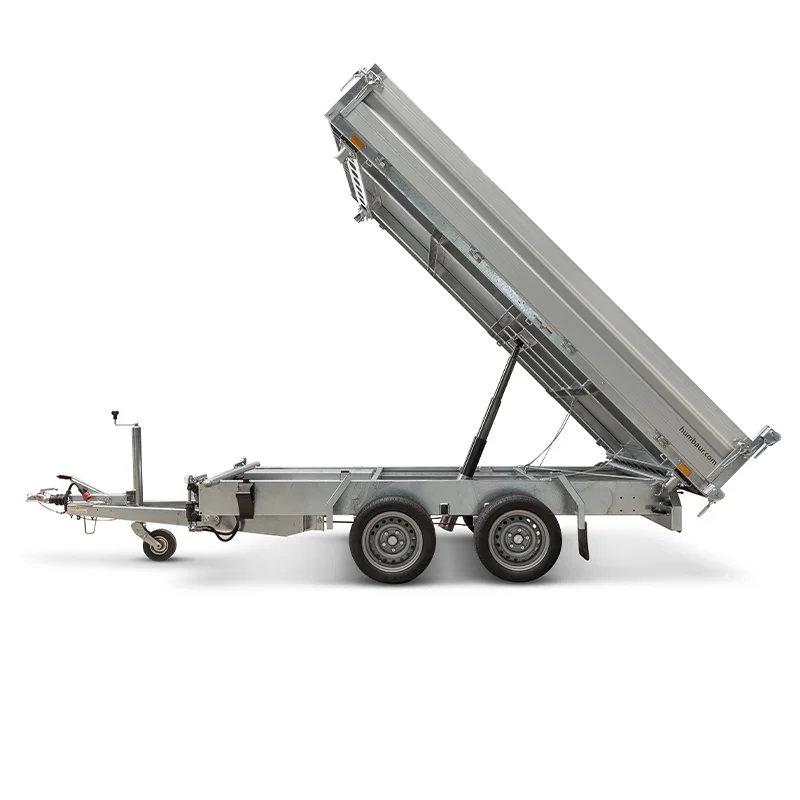 Anhänger Dreiseitenkipper HTK 2700.27 von HUMBAUR – Zweiachser, 2.700 kg.