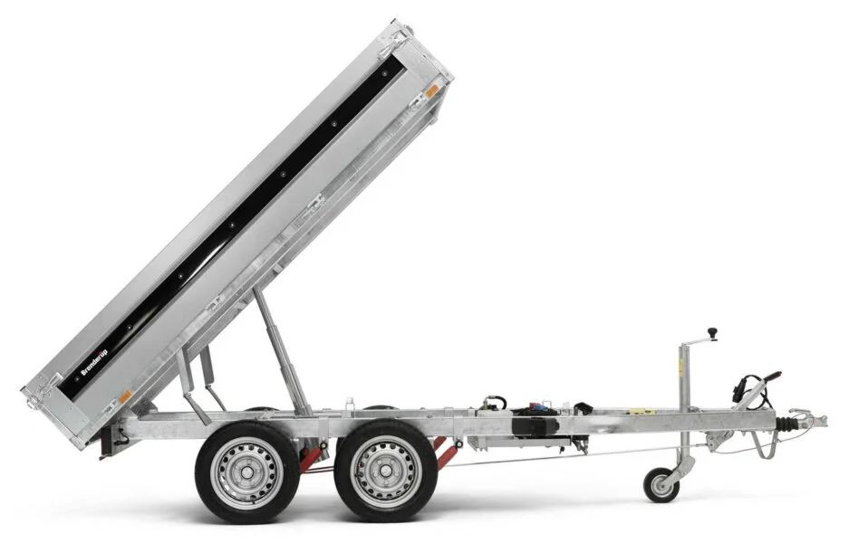 Anhänger Kipper 2.50m / 2500 kg Elektrische Pumpe BRENDERUP