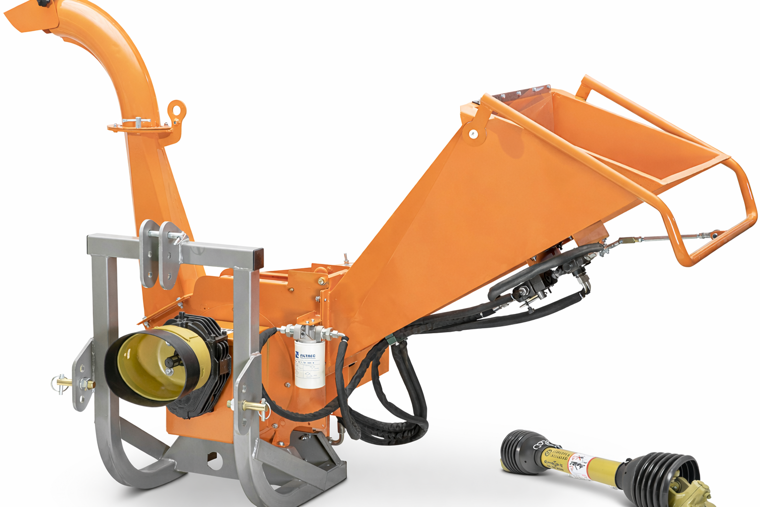 DK-1300 Bio-Trommelhäcksler – Professioneller Traktorhäcksler für Holz, Äste &amp; Grünmaterial
