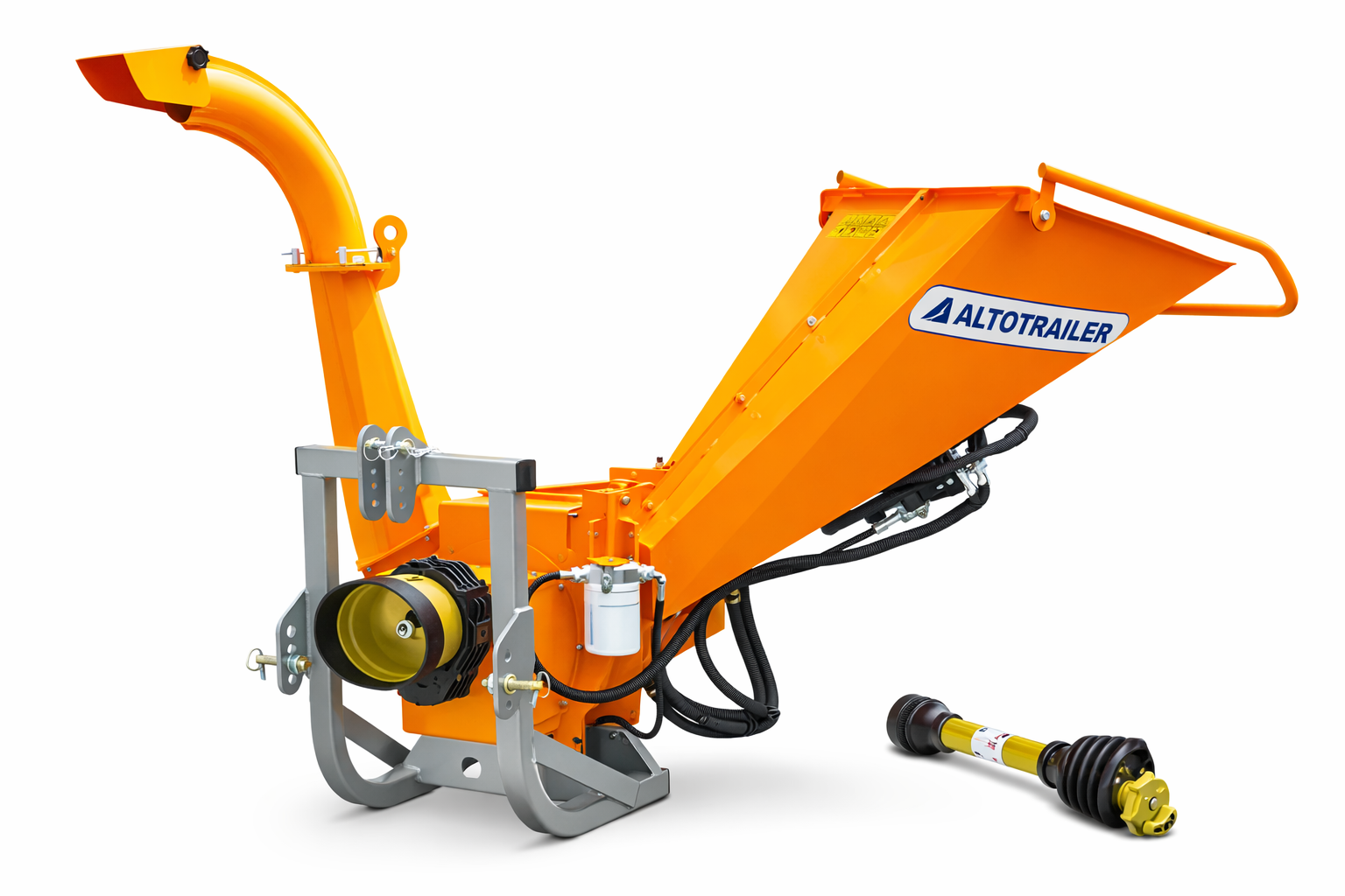 DK-1300 Bio-Trommelhäcksler – Professioneller Traktorhäcksler für Holz, Äste &amp; Grünmaterial
