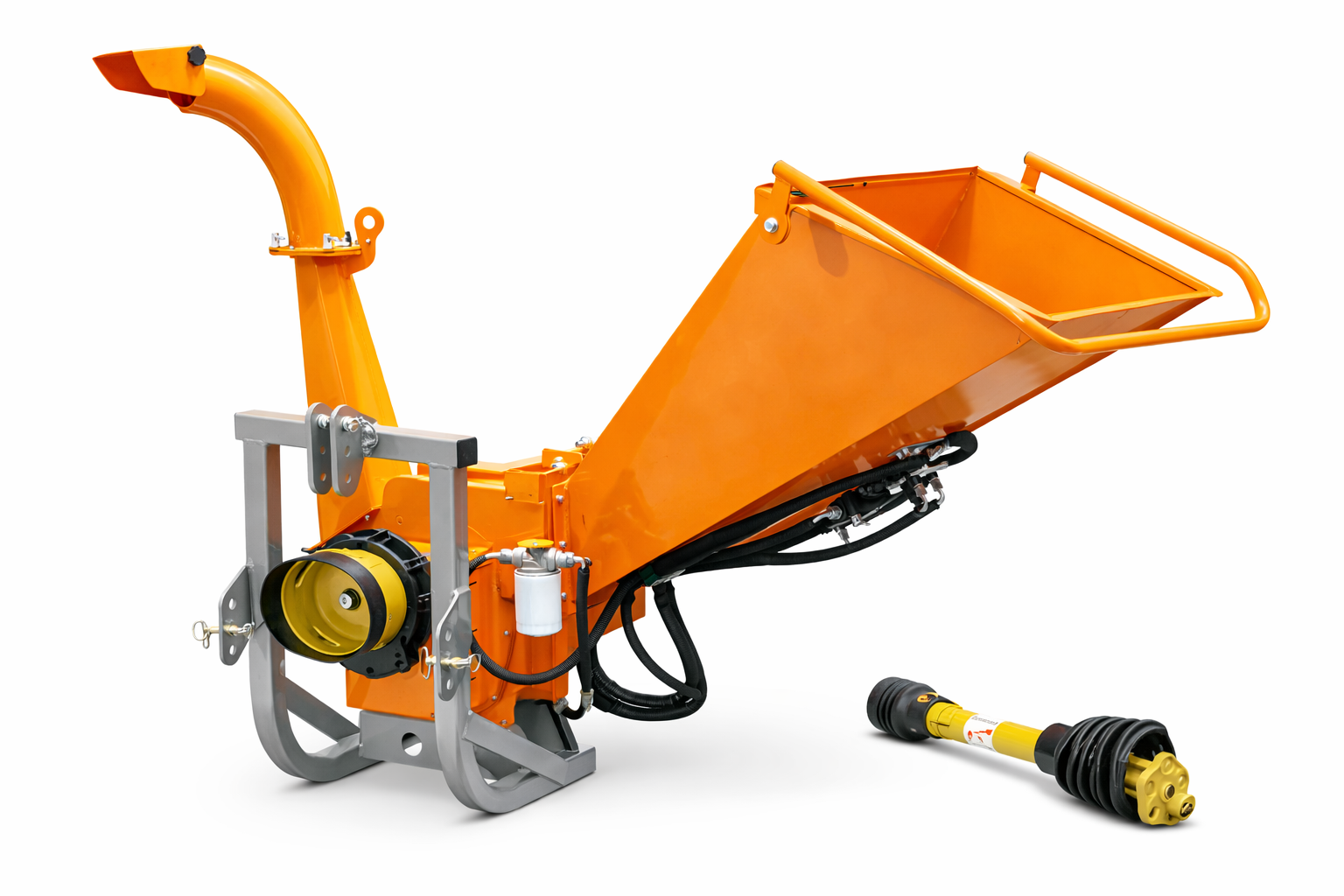 DK-1300 Bio-Trommelhäcksler – Professioneller Traktorhäcksler für Holz, Äste &amp; Grünmaterial