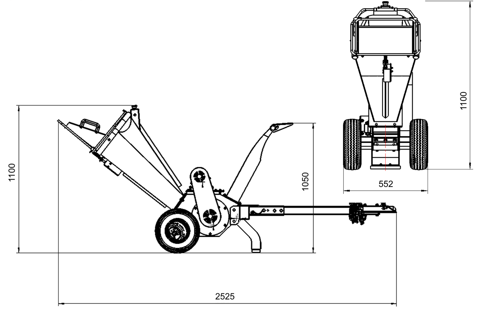 Erdbohrer für Traktor L-30 – Leistungsstarker Pfostenbohrer mit Zapfwellenantrieb
