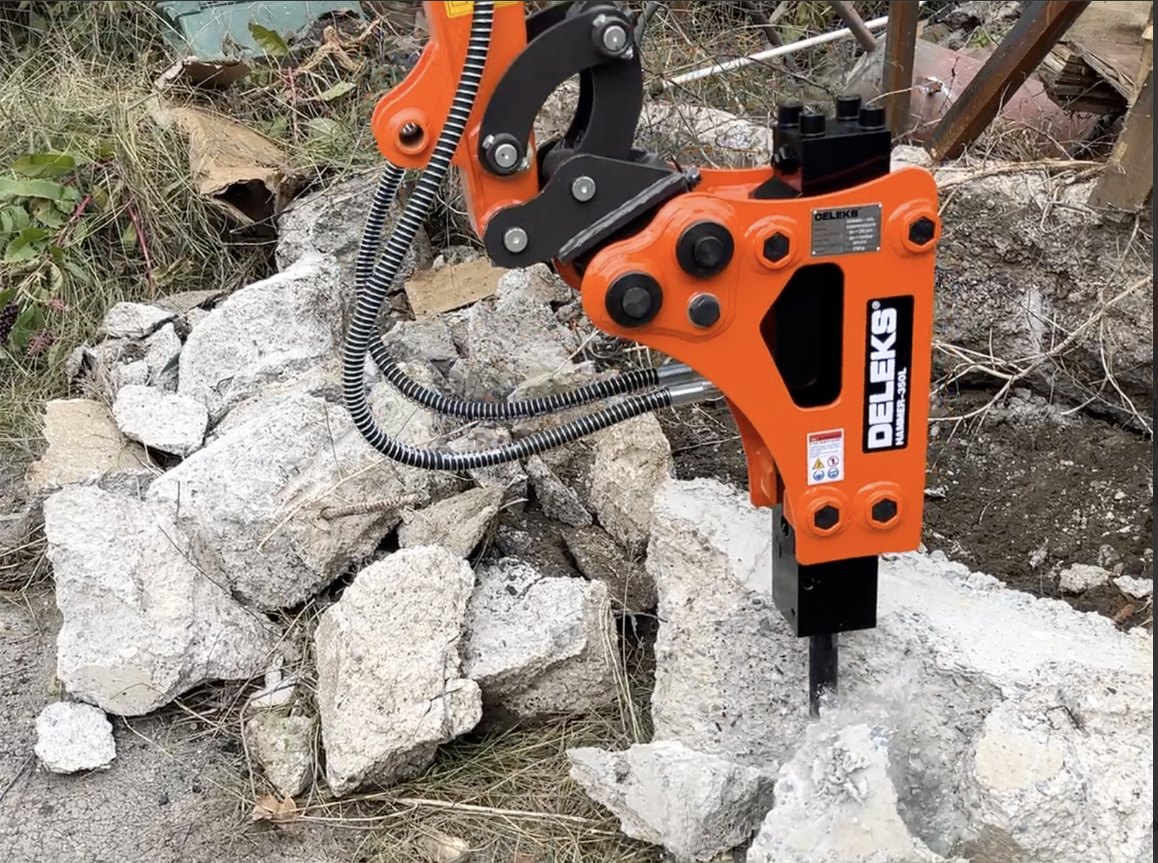 Hydraulikhammer HAMMER-350-L für Minibagger