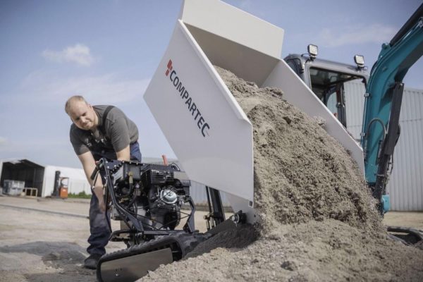 Raupendumper DD-2 – hydr. Mulde, 500 kg, Dumper Muldenkipper