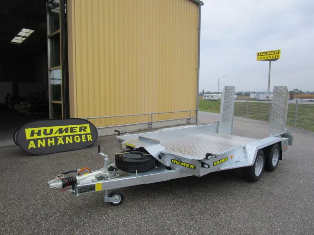 Baumaschinenanhänger HUMER H10GH126S‑35
