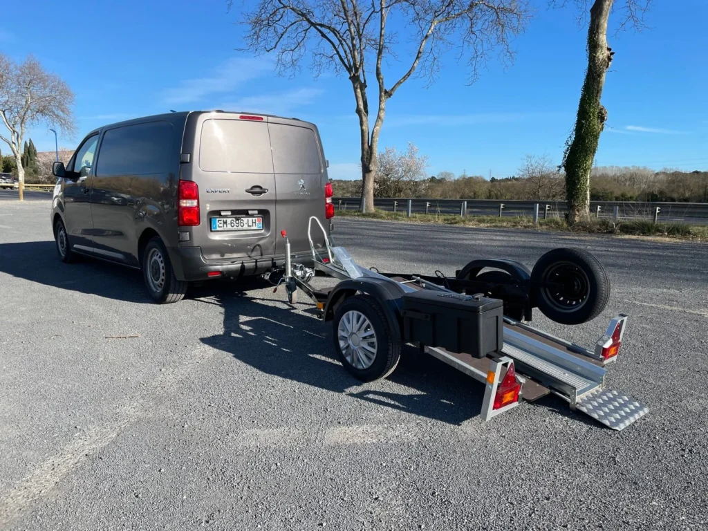 Motorradanhänger 2,50 m / 600 kg TYPE-TOP