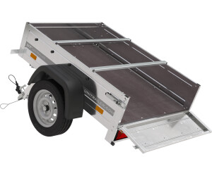 Unitrailer Gartenanhänger 150 KIPP 150x106 cm mit Plane & Stützrad