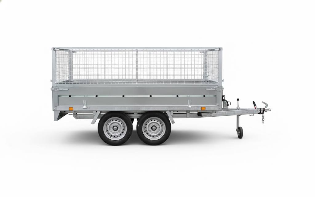 Anhänger Kipper Lider 39560, zweiachsige Ausführung, zulässiges Gesamtgewicht 750 kg