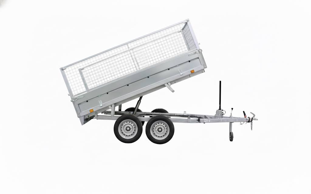 Anhänger Kipper Lider 39560, zweiachsige Ausführung, zulässiges Gesamtgewicht 750 kg